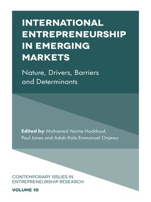 cover image of Contemporary Issues in Entrepreneurship Research, Volume 10